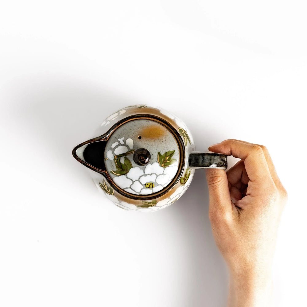 White Peony Teapot - Image 2
