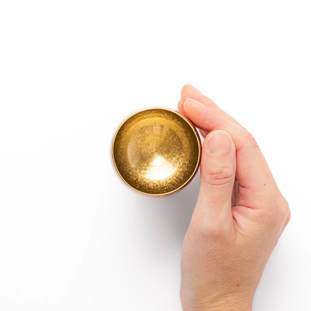 Golden Brass Sake Cup - Image 2