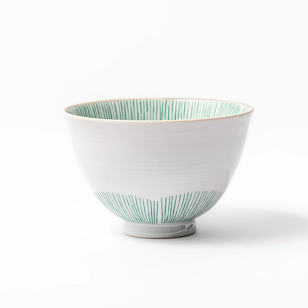 Plum Petal Stripe Rice Bowl - Image 2