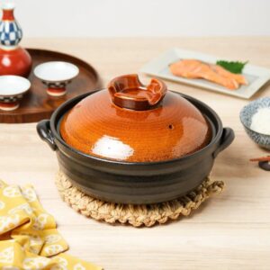 Rustic Glaze Induction Compatible Donabe (For 2–3)