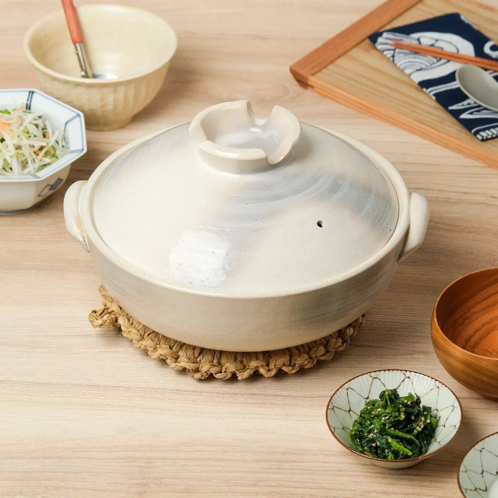 Misty Cloud Family-Size Donabe