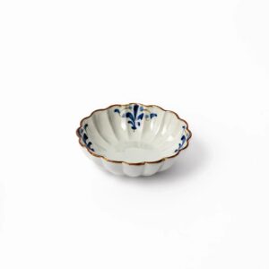 Floral Leaves Chrysanthemum Dessert Bowl