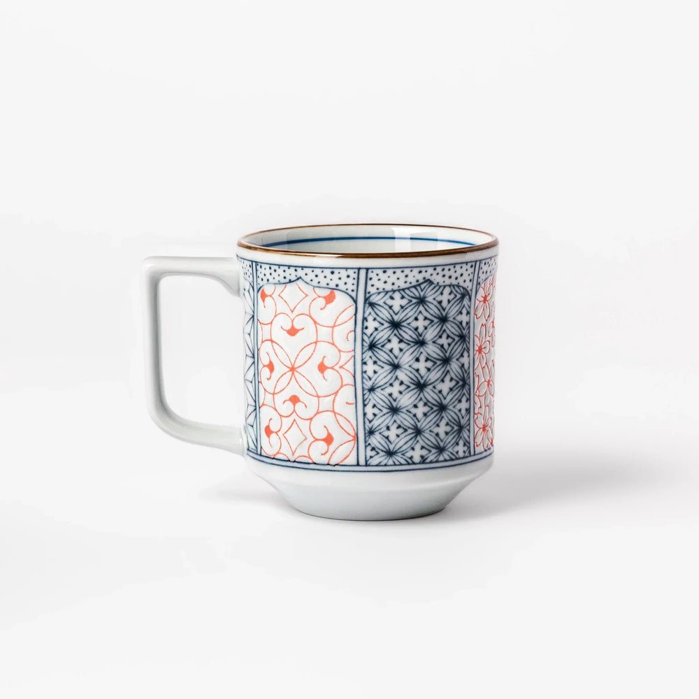 Blue Hokusai Wave Mug Cup - Image 2