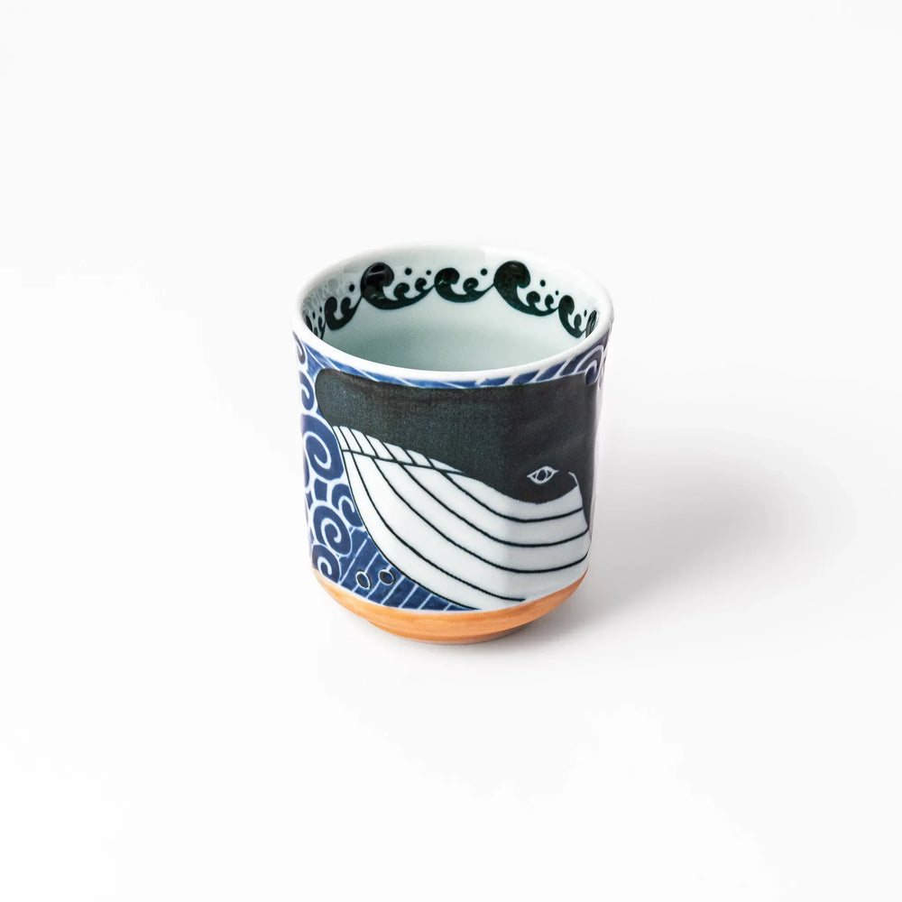 White Wave Whale Tea Cup - Image 3