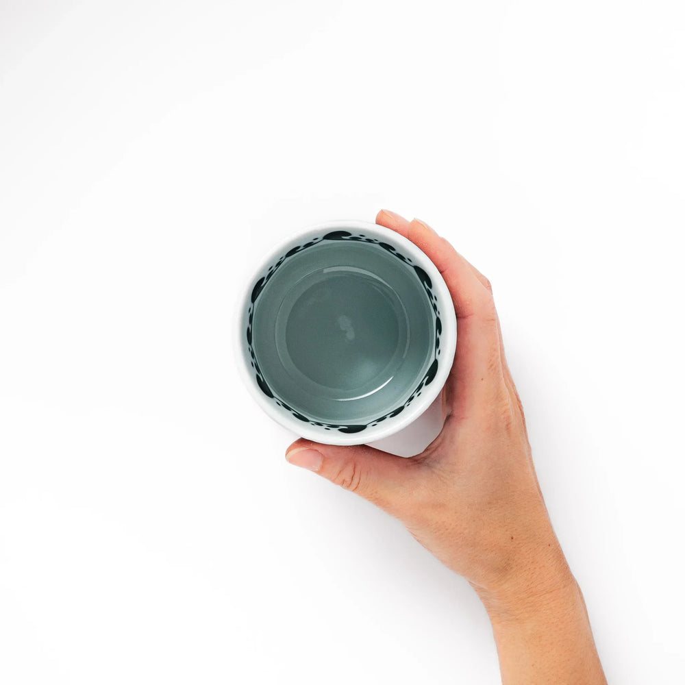White Wave Whale Tea Cup - Image 2
