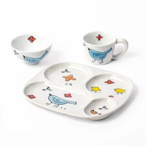 Blue Bird Kids Dinnerware Set