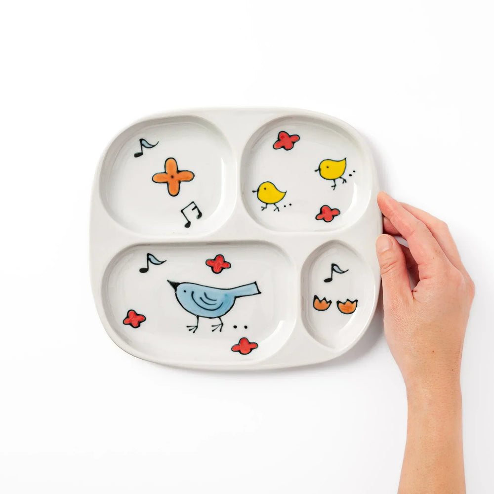 Blue Bird Kids Plate - Image 2