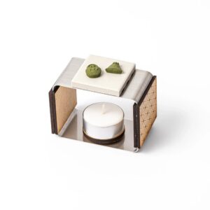 Matcha Incense Starter Set with Ceramic Warmer