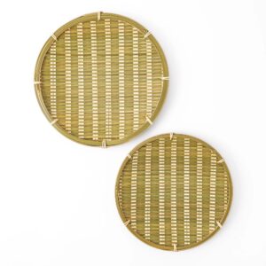 Japanese Bamboo Zaru Strainer Basket