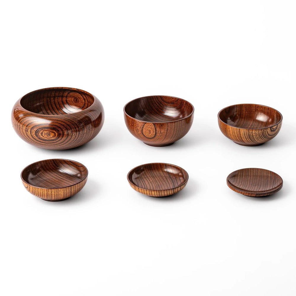Zelkova Wood Oryoki Bowl - Image 3