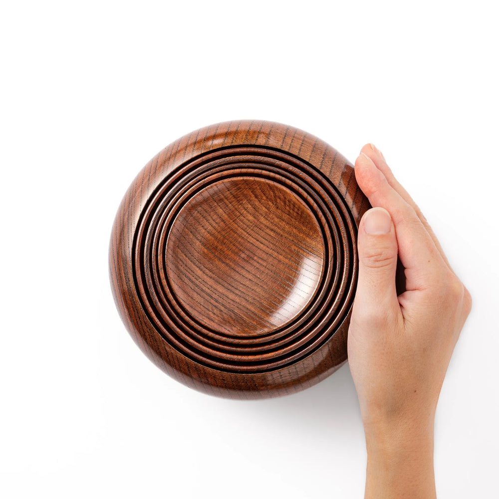 Zelkova Wood Oryoki Bowl - Image 2