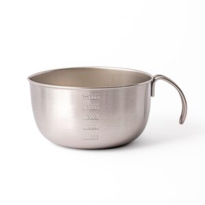 AUX Japanese Stainless Steel Mixing Bowl with Handle
