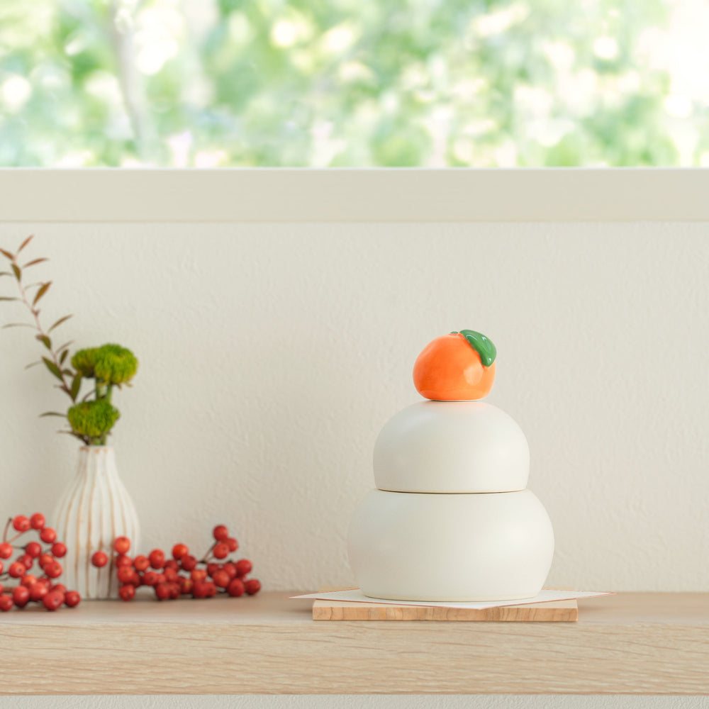 Ceramic Kagami Mochi Keepsake Jar - Image 2